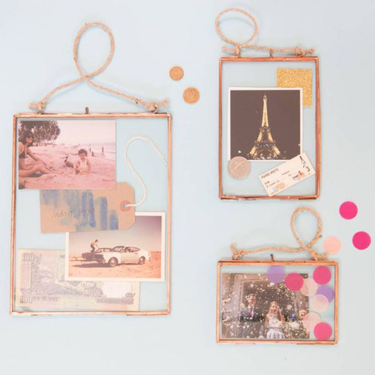 copper photo frame