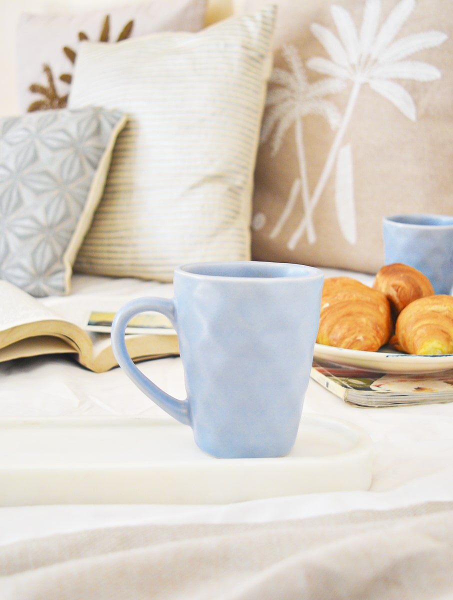 Set of 2 Blue Tales Ceramic Cup