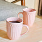 Soft Pink Ceramic Cup
