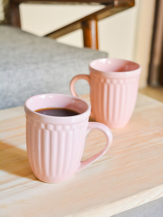 Soft Pink Ceramic Cup