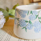 Set of 2 Hydrangea Ceramic Mug