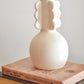 Oasis White & Terracotta stoneware vase (Set of 2)