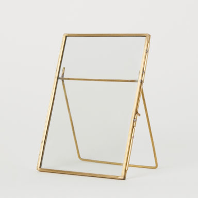 Glass photo frames