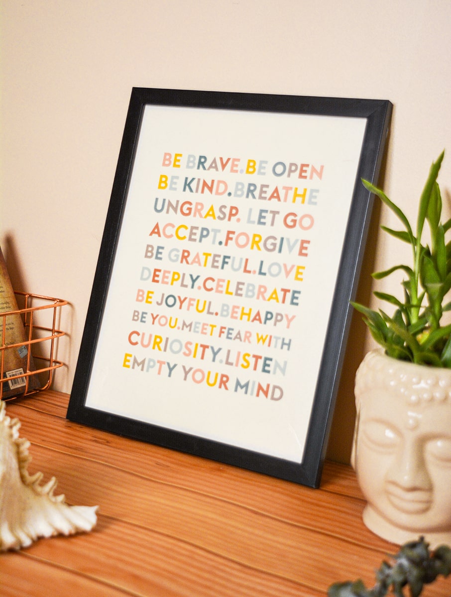 Motivation Art Frame
