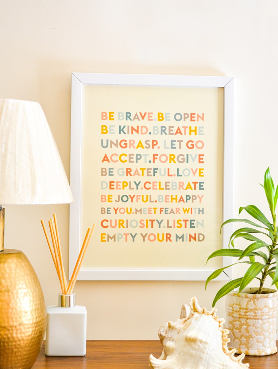 Motivation Art Frame
