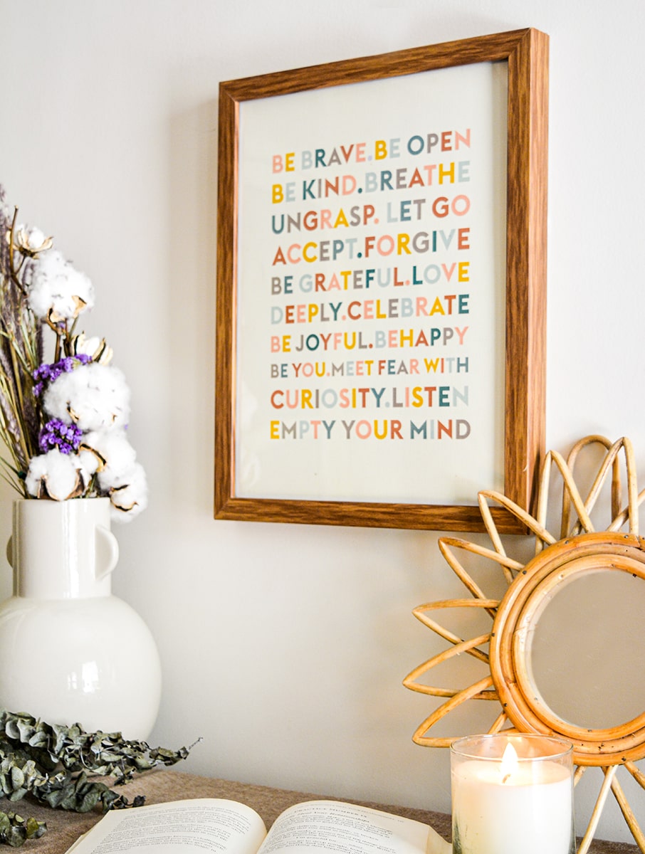 Motivation Art Frame