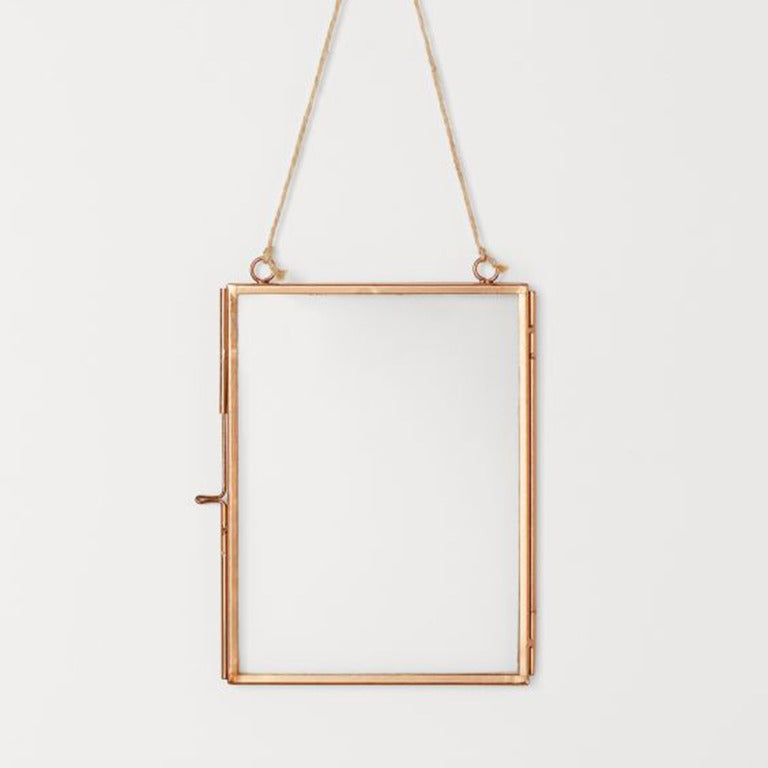 copper photo frame