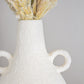 White Celia Stoneware Vase