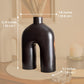 Black Minimalistic Stoneware Vase